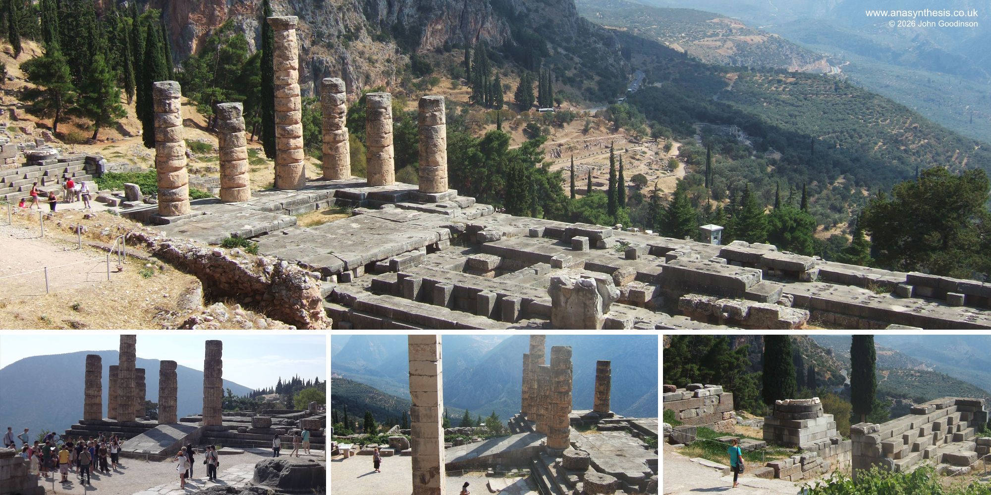 Delphi temple of Apollo