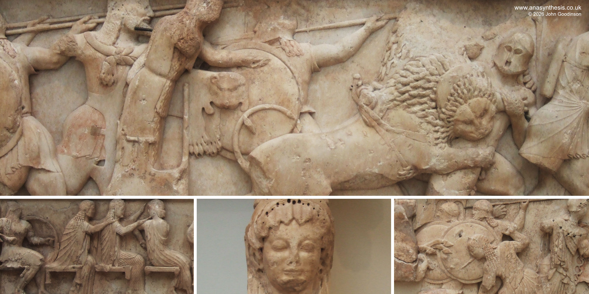 Treasury of the Siphnians detail