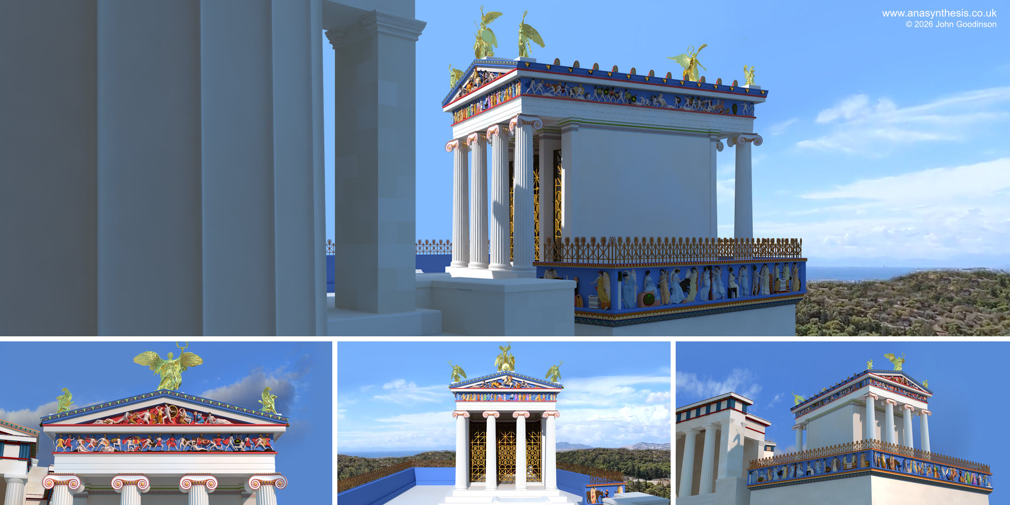 Temple of Athena Nike 3D reconstruction introduction