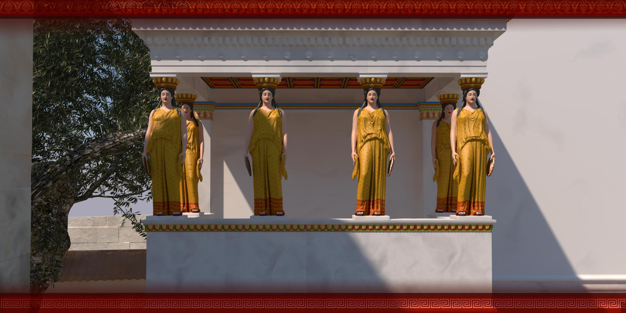 Maidens NOT Caryatids