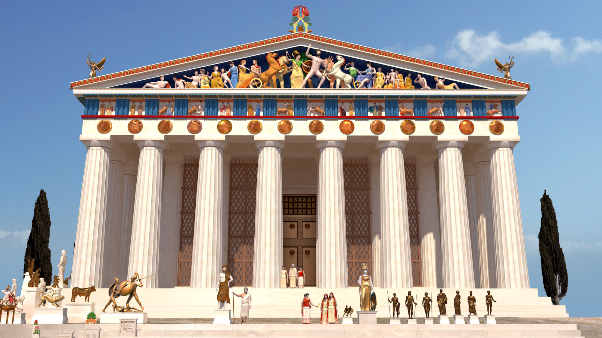 08 Anasynthesis Parthenon acropolis athens