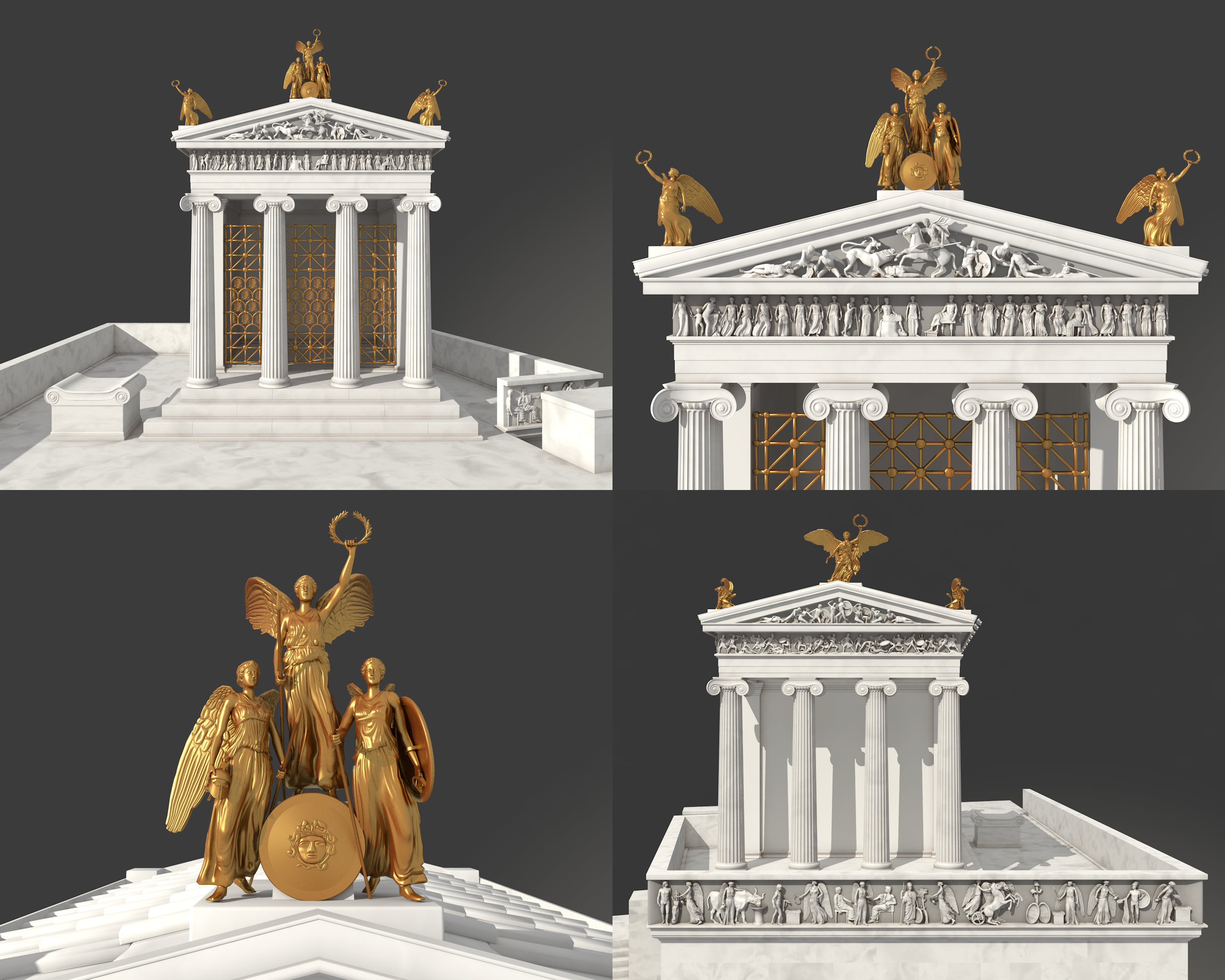 10 Temple of  Athena Nike Acroterions